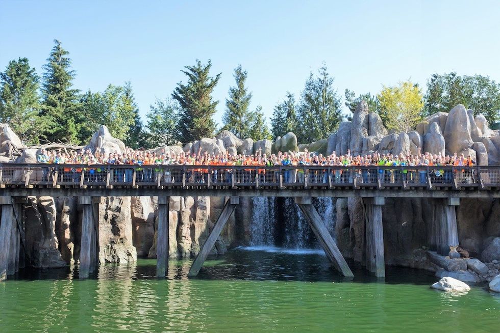 Rivers of America - Disneyland Scenario