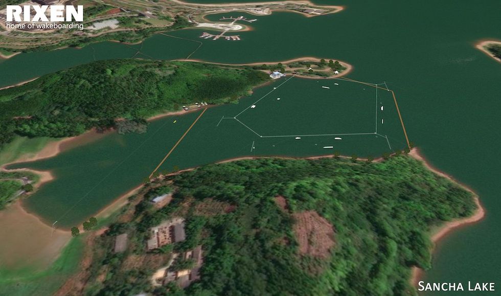 Rixen Cableway Sancha Lake