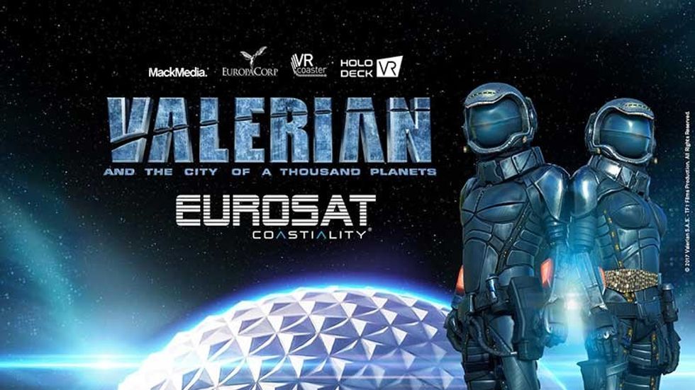 roam & ride valerian poster VR experiences