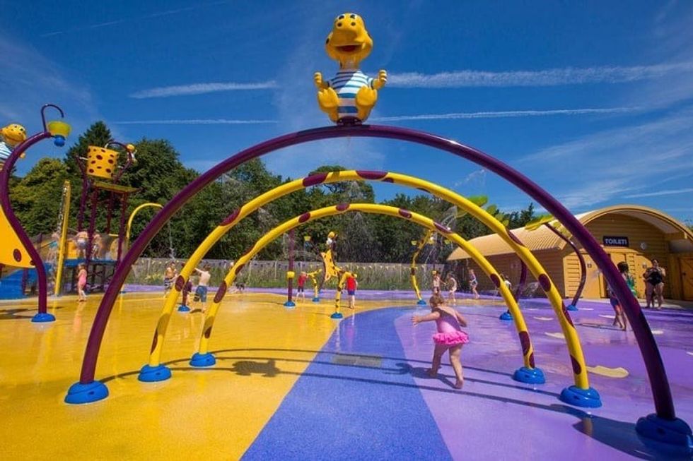 ROARR dinosaur adventure Dippys Splash Zone