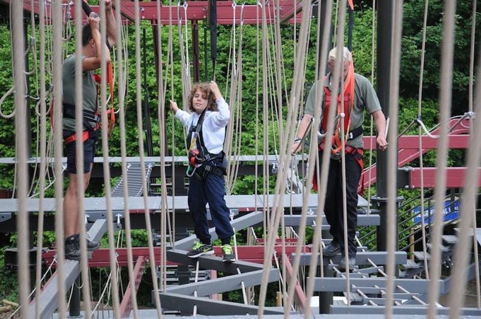 ROARR dinosaur adventure Predator high ropes by Innovative Leisure