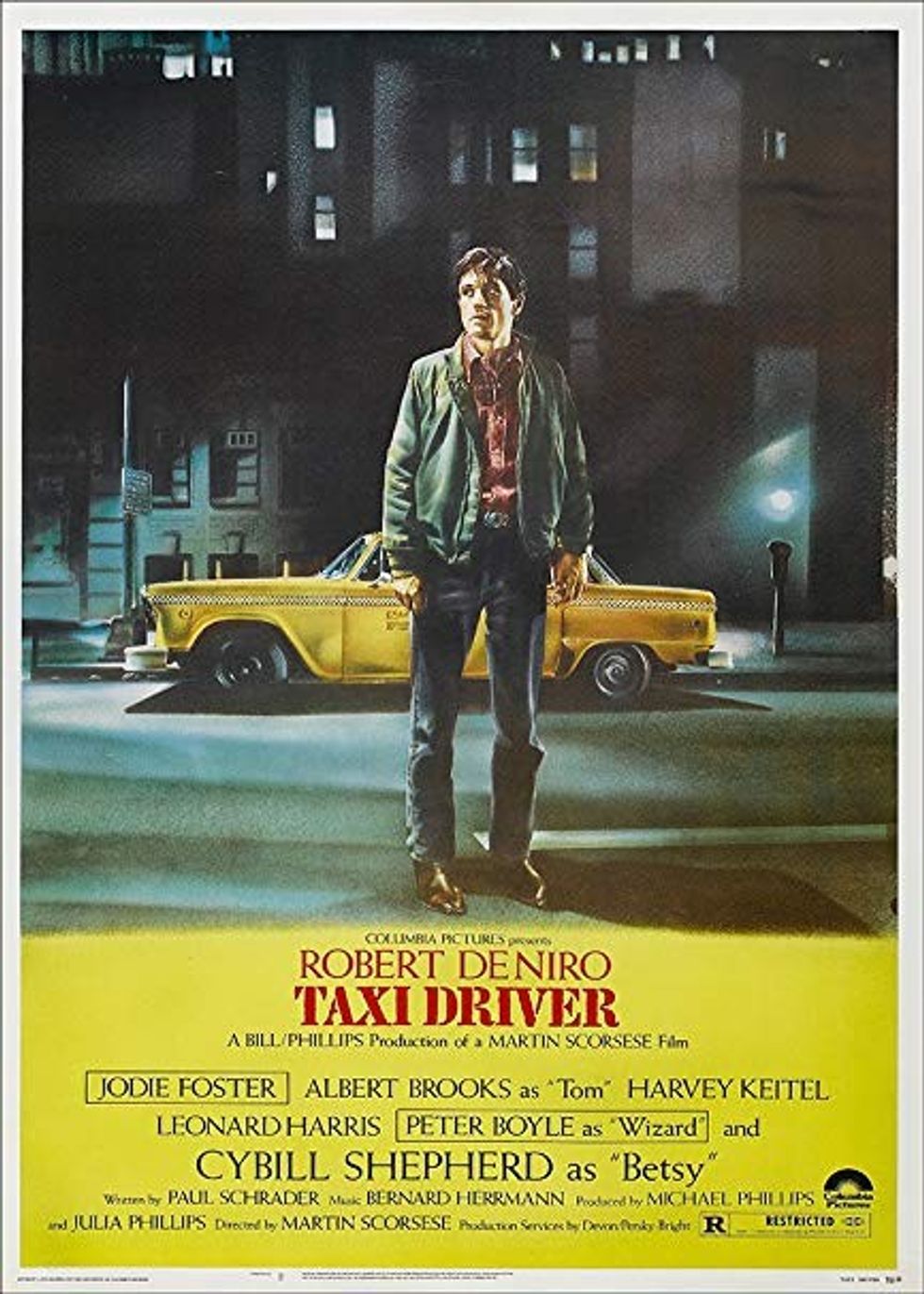 robert de niro taxi driver poster martin scorsese