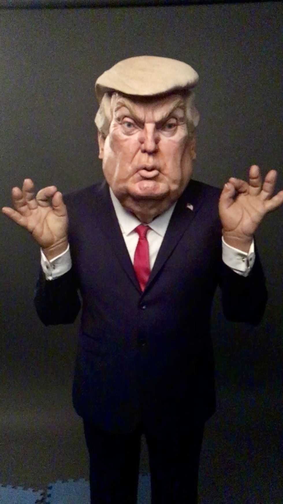 Robotic Donald Trump - front view
