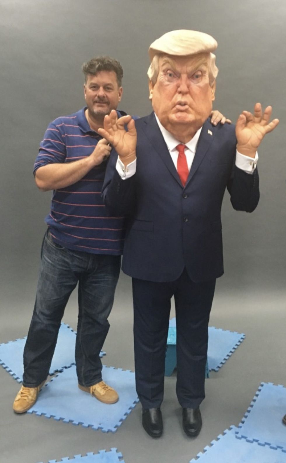 Robotic Donald Trump - justin east