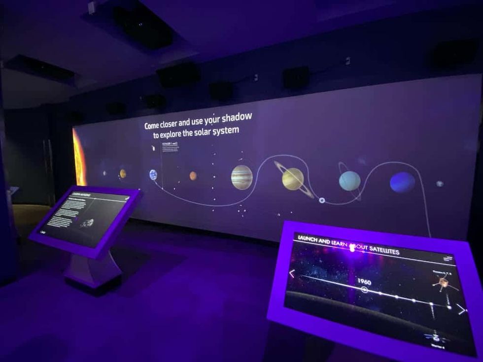 Robotic Space Explorers Wall Kennedy Space Center