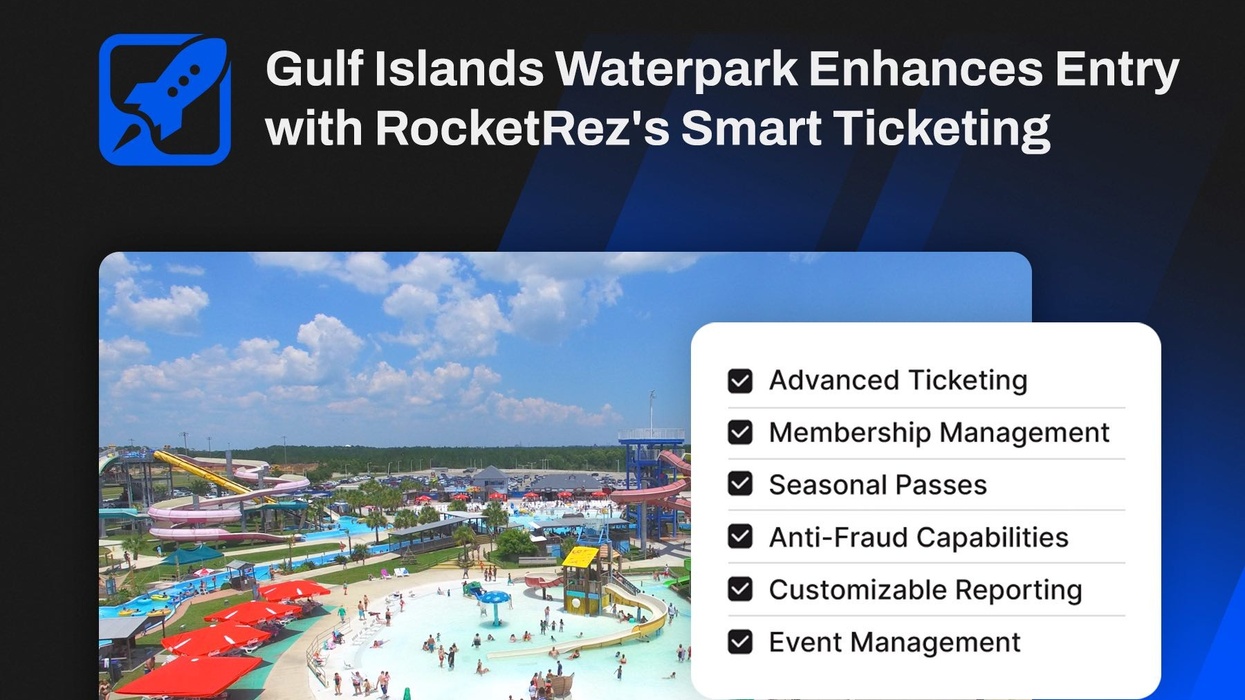 RocketRez partnership with Gulf Island Waterpark