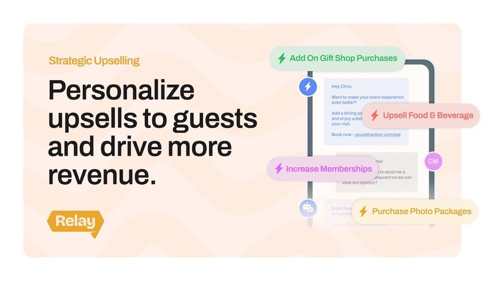 RocketRez Relay upselling