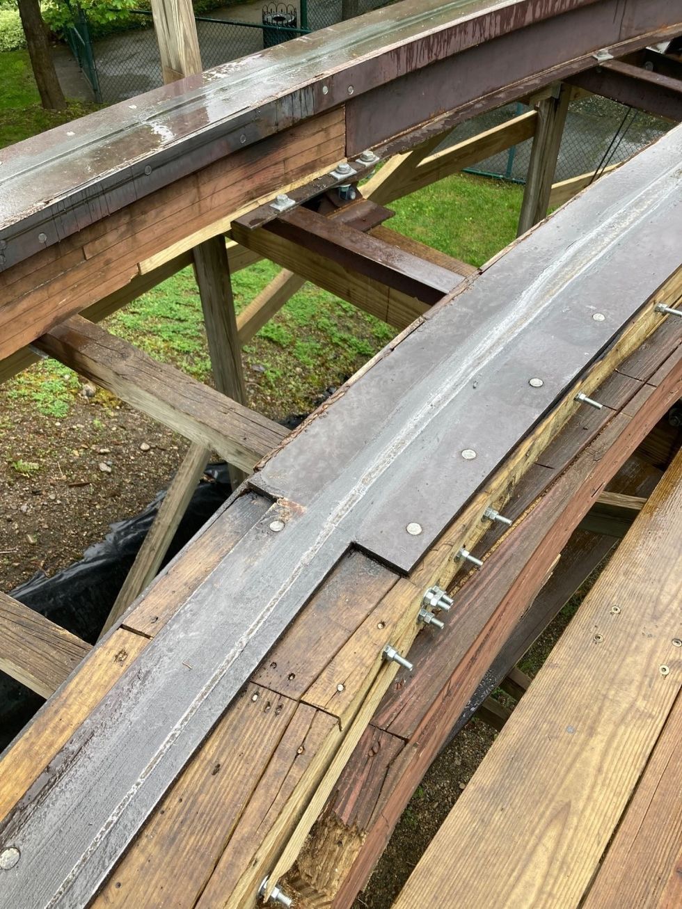 Rocky Mountain Construction 208 ReTraK system spliced track