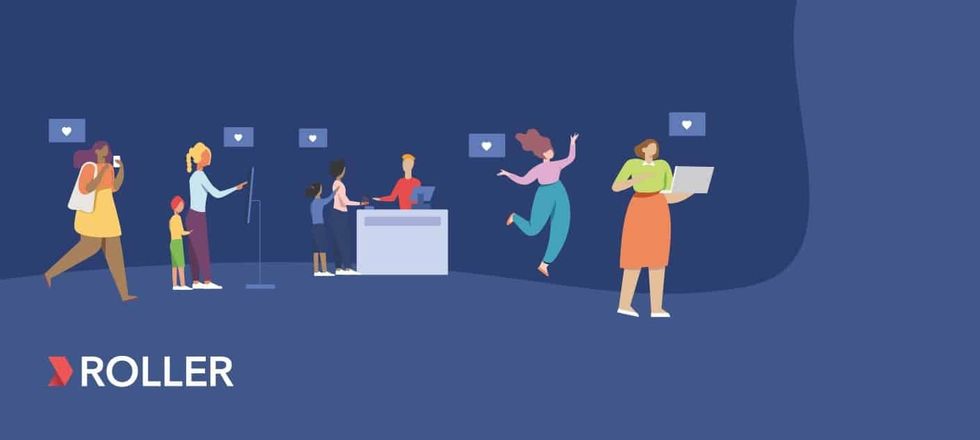 Roller Backdrop The Guest Experience Platform