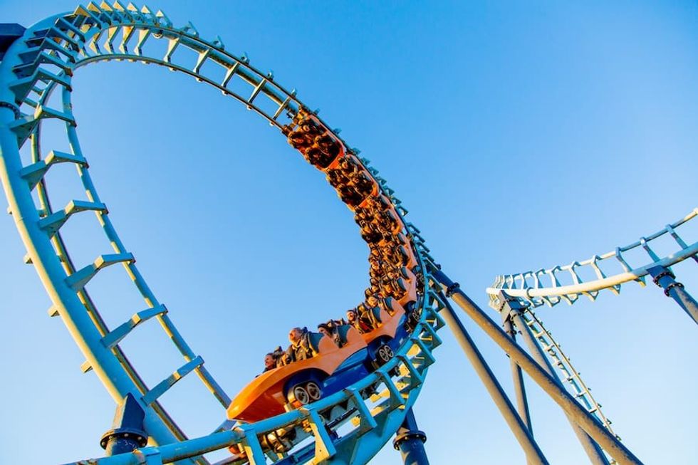 Rollercoaster Pleasurewood Hills