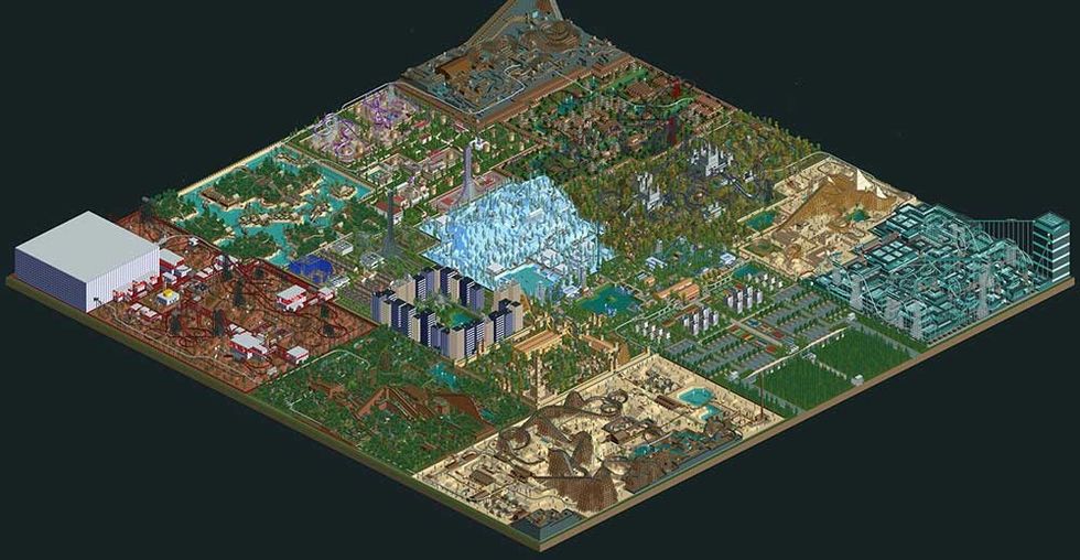rollercoaster tycoon i-am-prime themepark