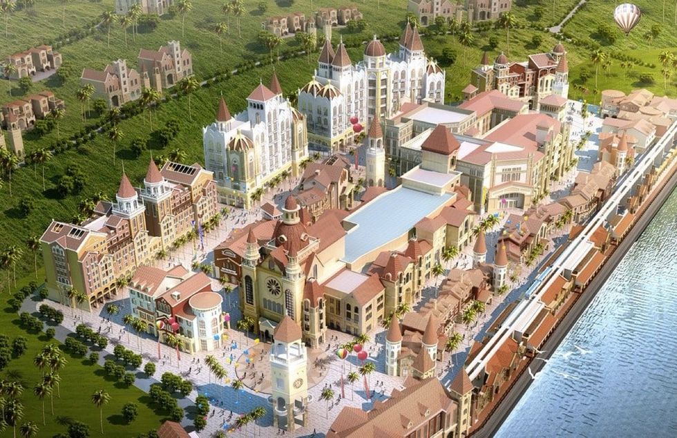 Romandisea seven star titanic theme park china