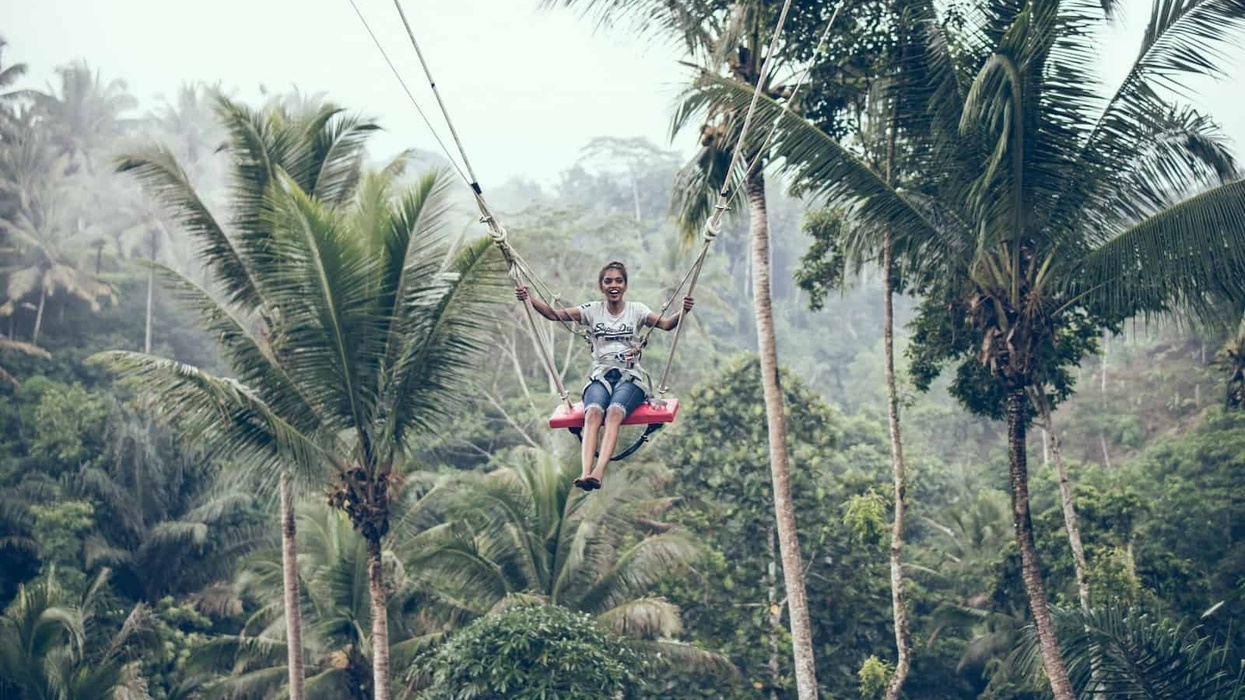 Rope hammock adventure tourism