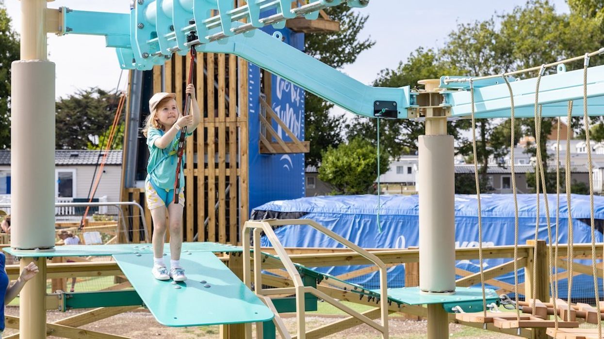 Ropes course at Haven UK