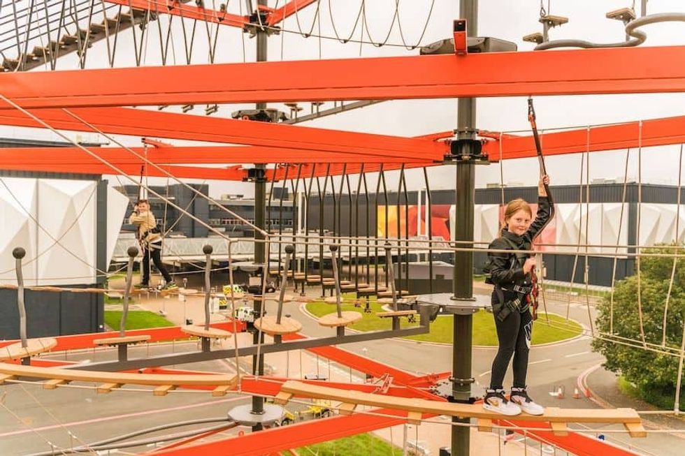 Ropes Course Bear Grylls Adventure