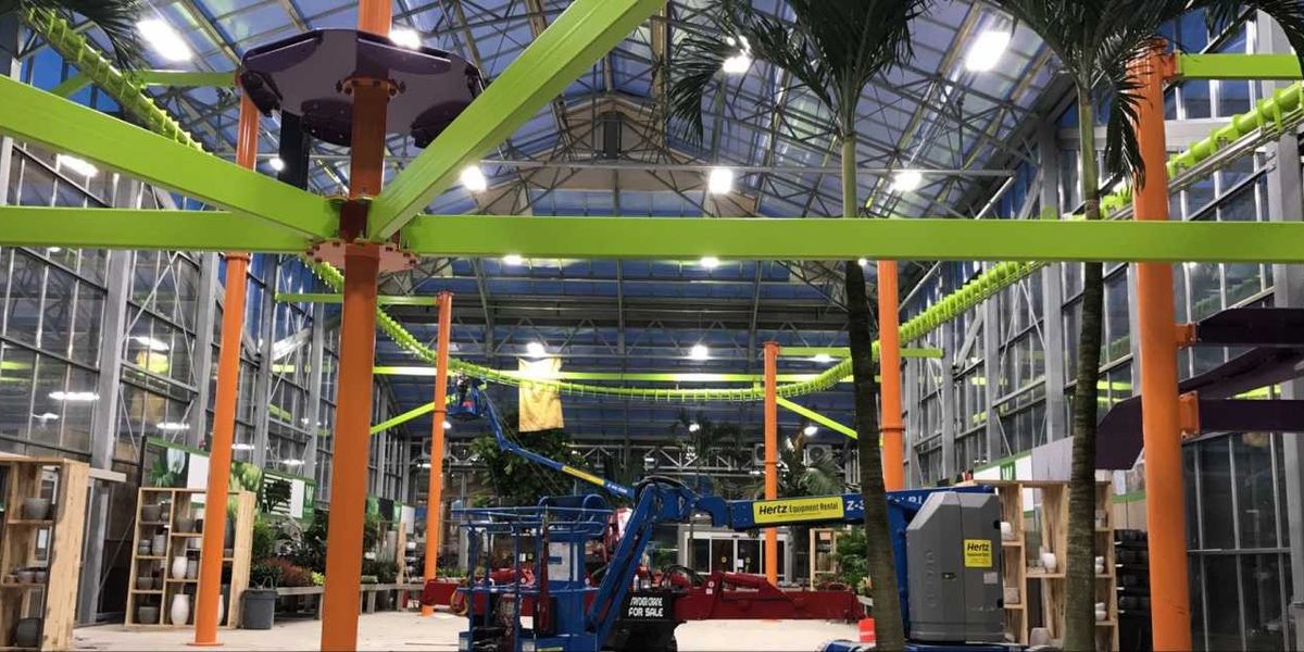 Ropes Courses Inc. installs first 220-degree Sky Rail™ zip line | blooloop