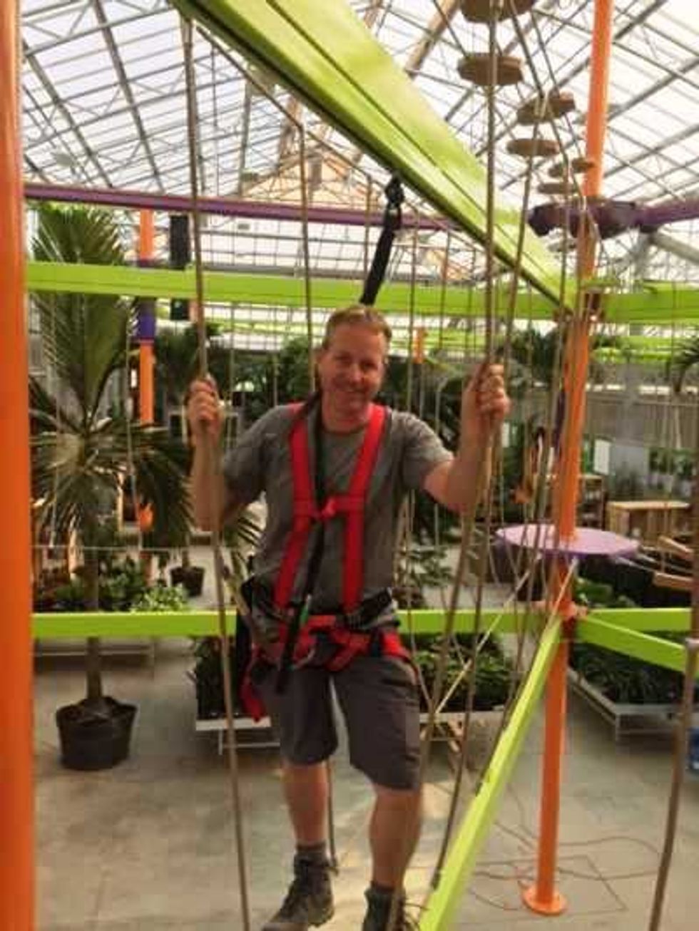 Ropes Courses Inc. installs first 220-degree Sky Rail™ zip line