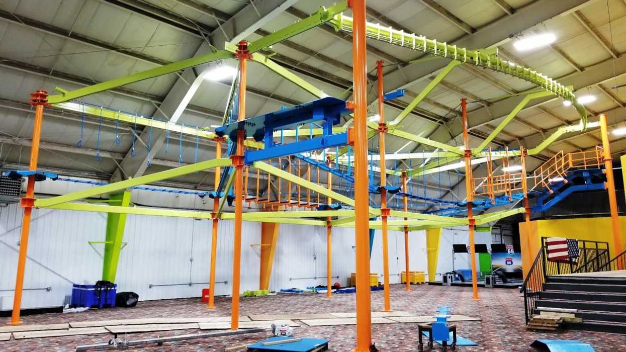 Ropes Courses Sky Trail the centrepiece of HooplasXtreme transformation