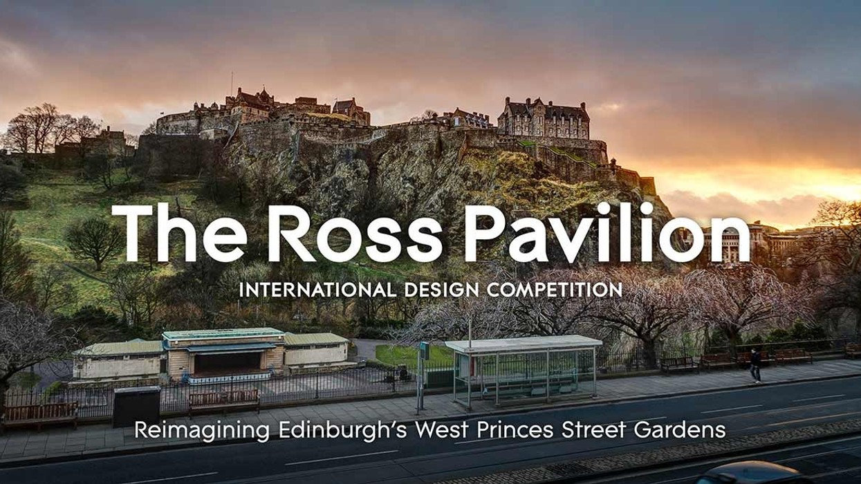 ross pavilion design competition edinburgh