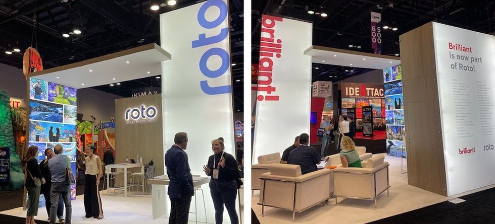 Roto and Brilliant at IAAPA Expo 2022
