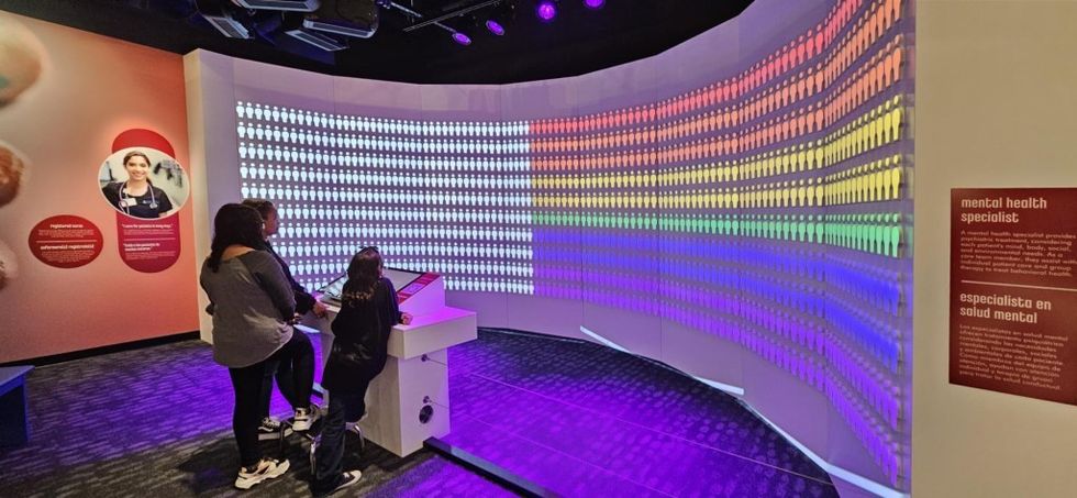Roto designs Da Vinci Science Center exhibits Public Health Simulator