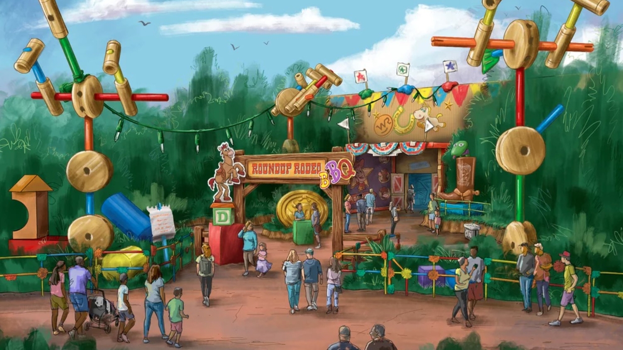 roundup rodeo bbq toy story restaurant disney world