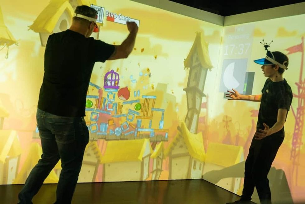 Rovio Angry Birds Immersive Gamebox action