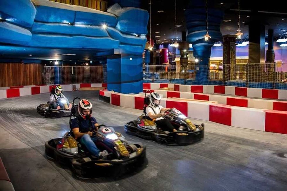 Rovio-Angry-Birds_World-Qatar_GoKart Planning an entertainment centre