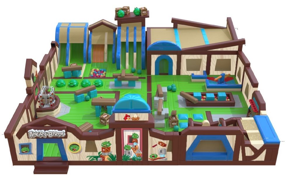 Rovio announces collaboration with Iplayco inflatable park