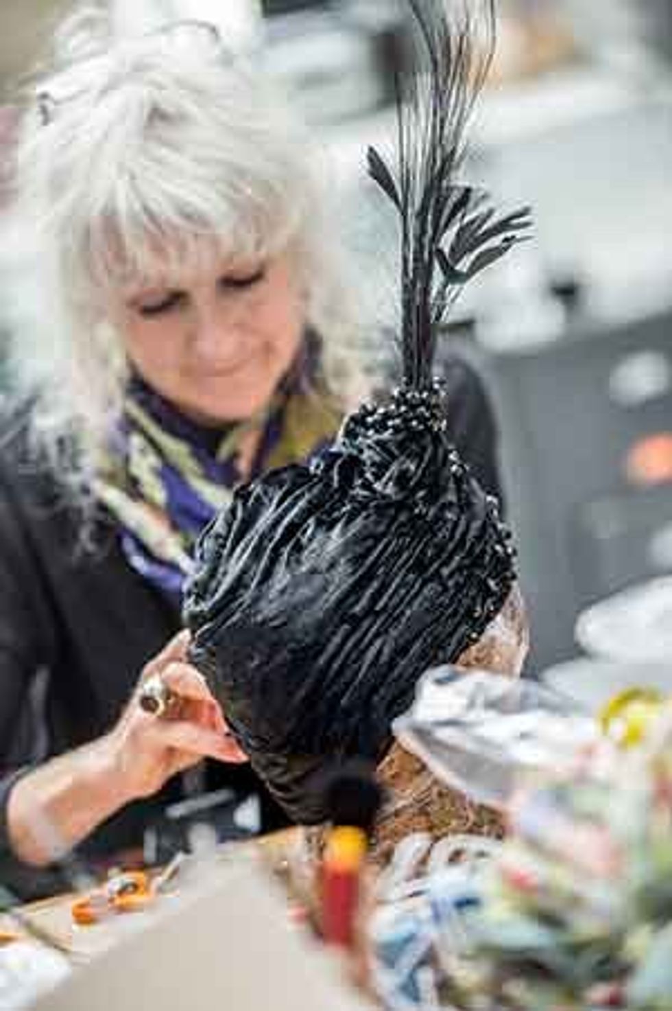 Royal Opera House technical auditorium hat making