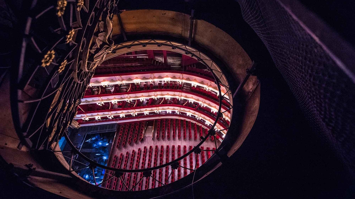 Royal Opera House technical auditorium orchestra pit
