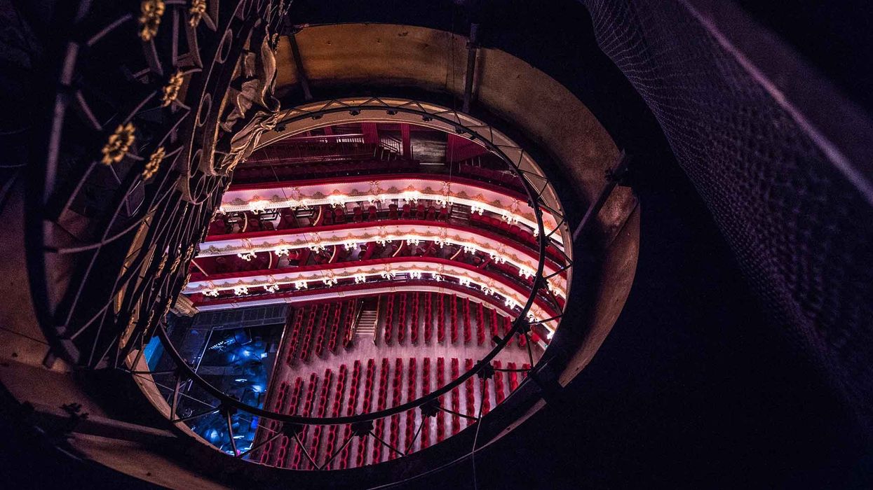 Royal Opera House technical auditorium orchestra pit