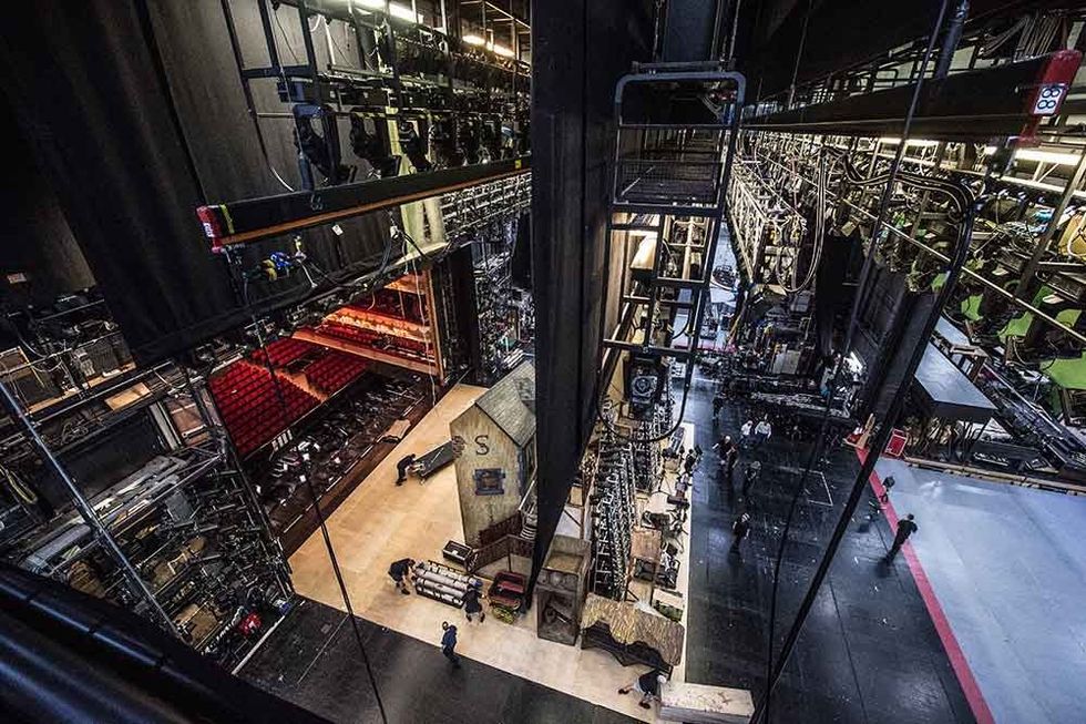Royal Opera House technical auditorium