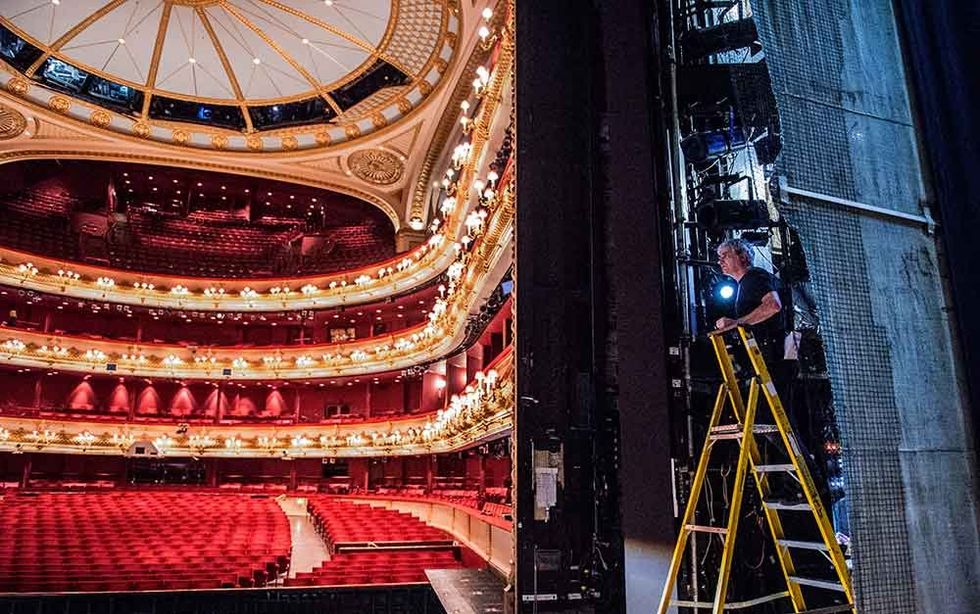 Royal Opera House technical auditorium