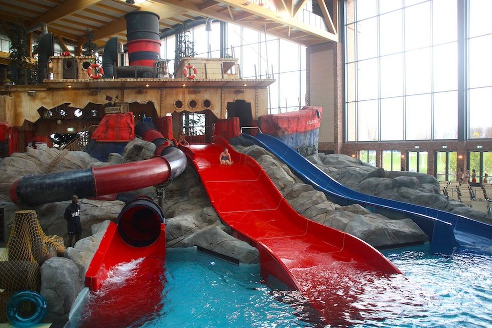 Rulantica Skip Strand shipwreck and slides