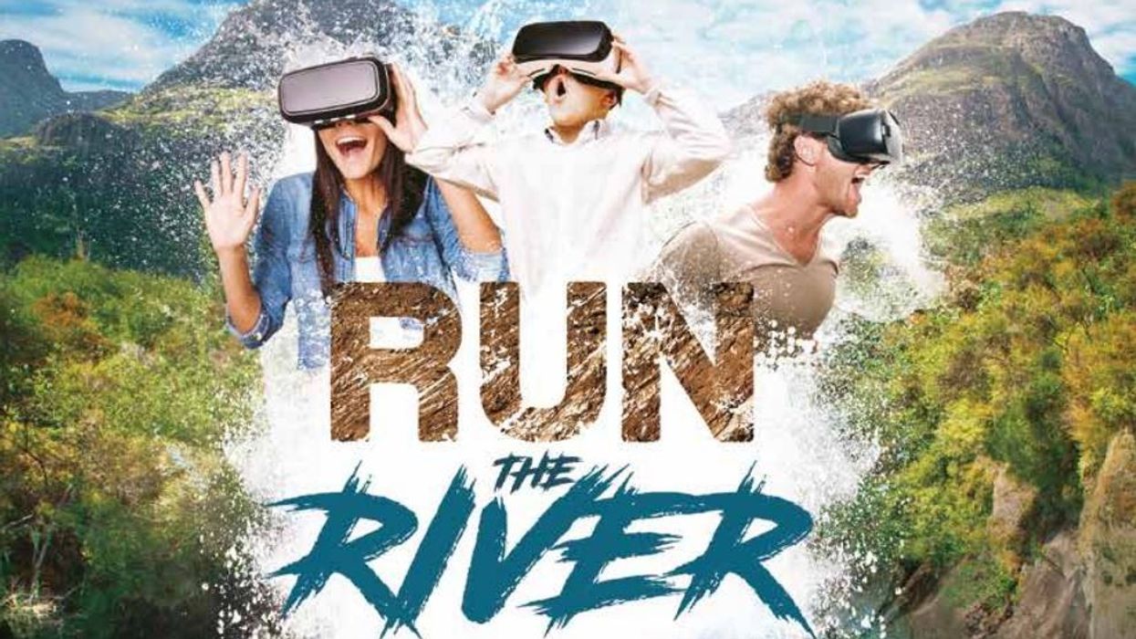 run the river dynamic VR waterproof attraction by cl corp