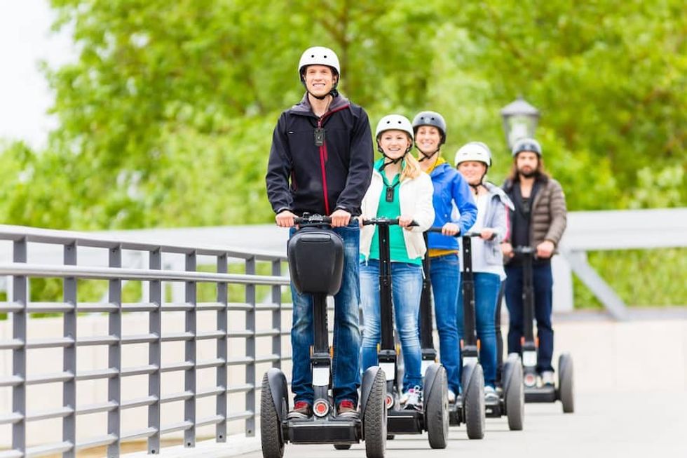 Russ Gentner explains that Listen Technologies ListenTALK can be used for Segway tours