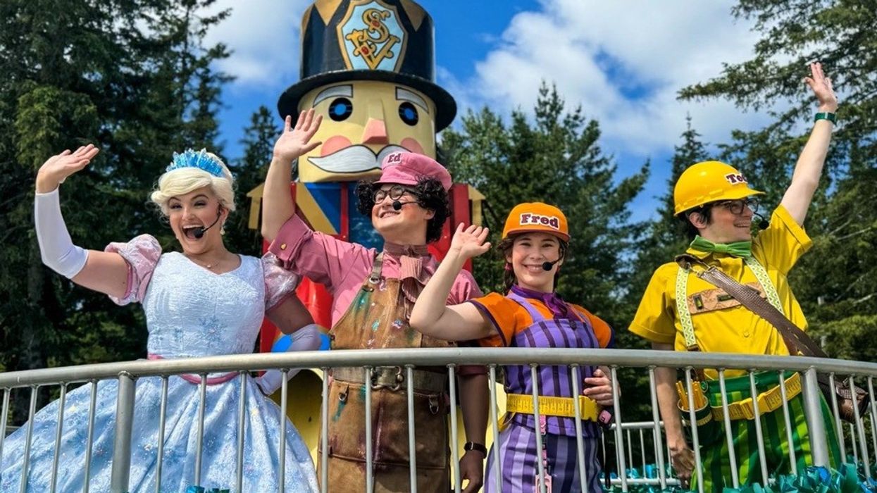 RWS Global Santa's Village characters header