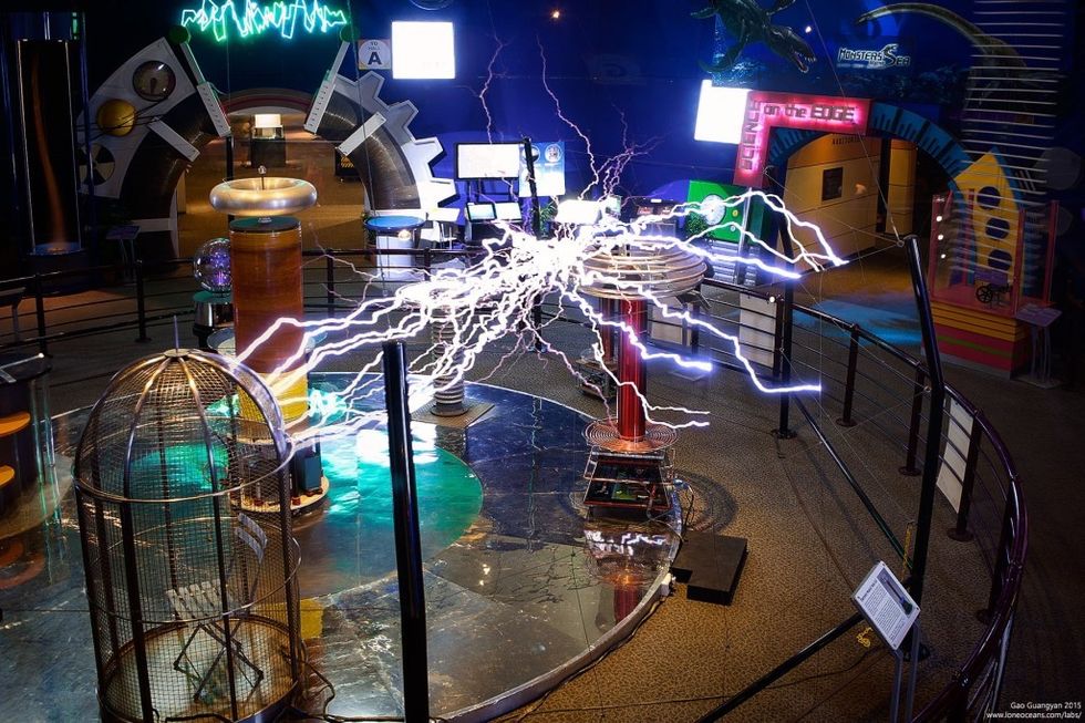RWS Global Science Center Singapore Tesla Coil