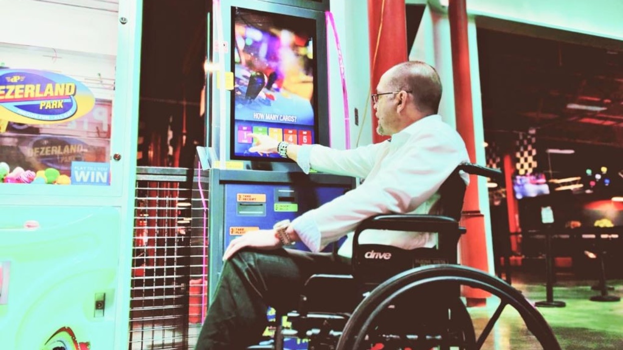 Sacoa Kiosk K4 - wheelchair friendly