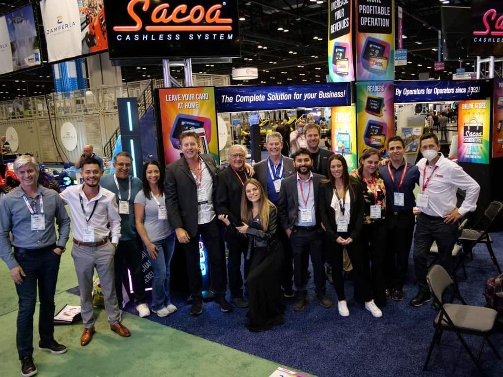 Sacoa Team_IAAPA EXPO_2021