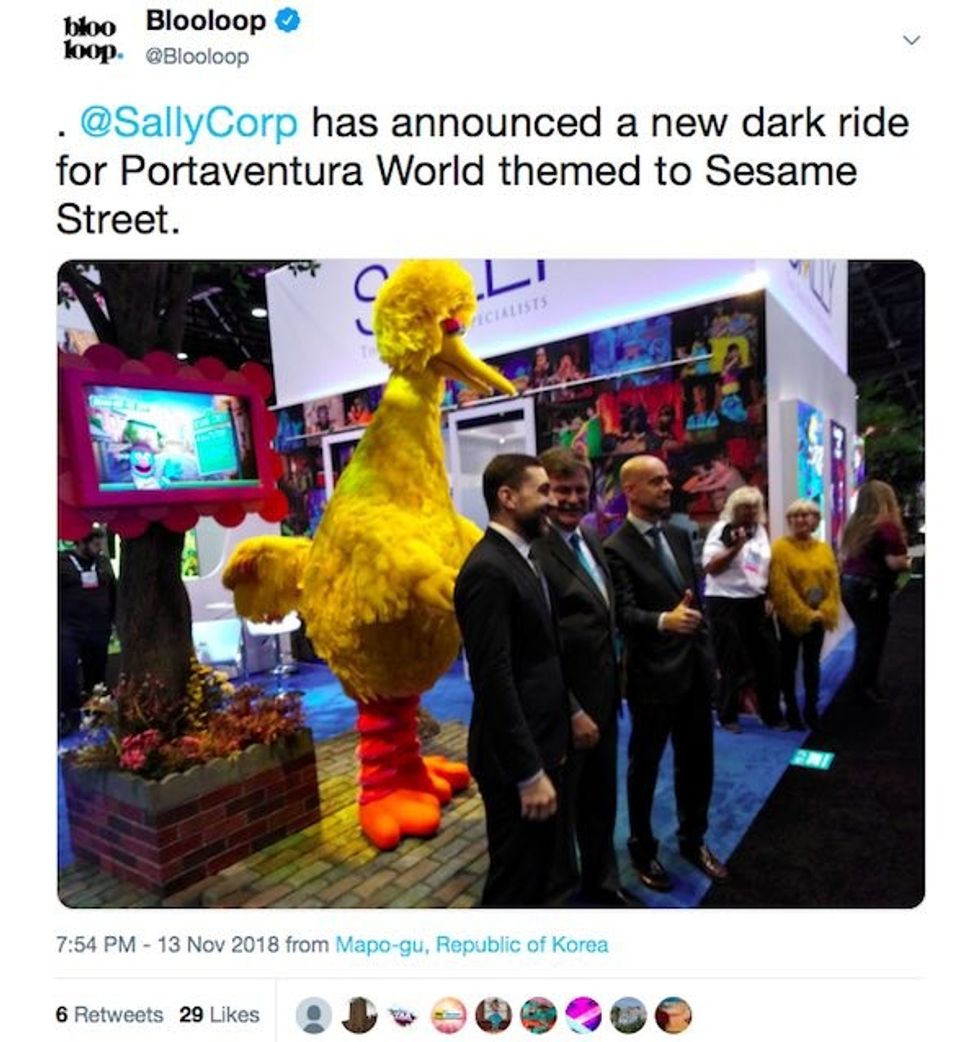 sally corp sesame street international attractions expo 2018