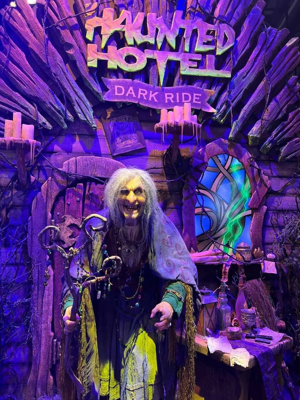 Sally Dark Rides Haunted Hotel ride