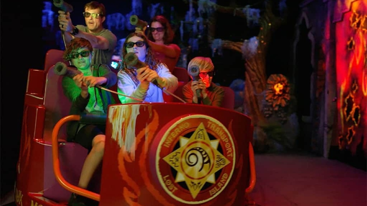 Sally Dark Rides Volkanu Car