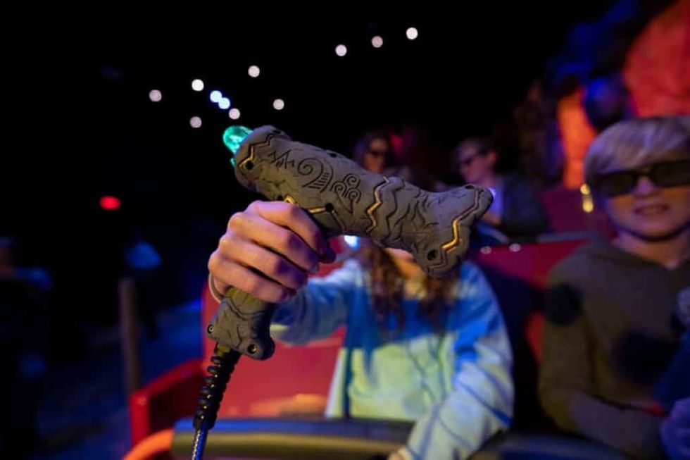 Sally Dark Rides Volkanu Gun