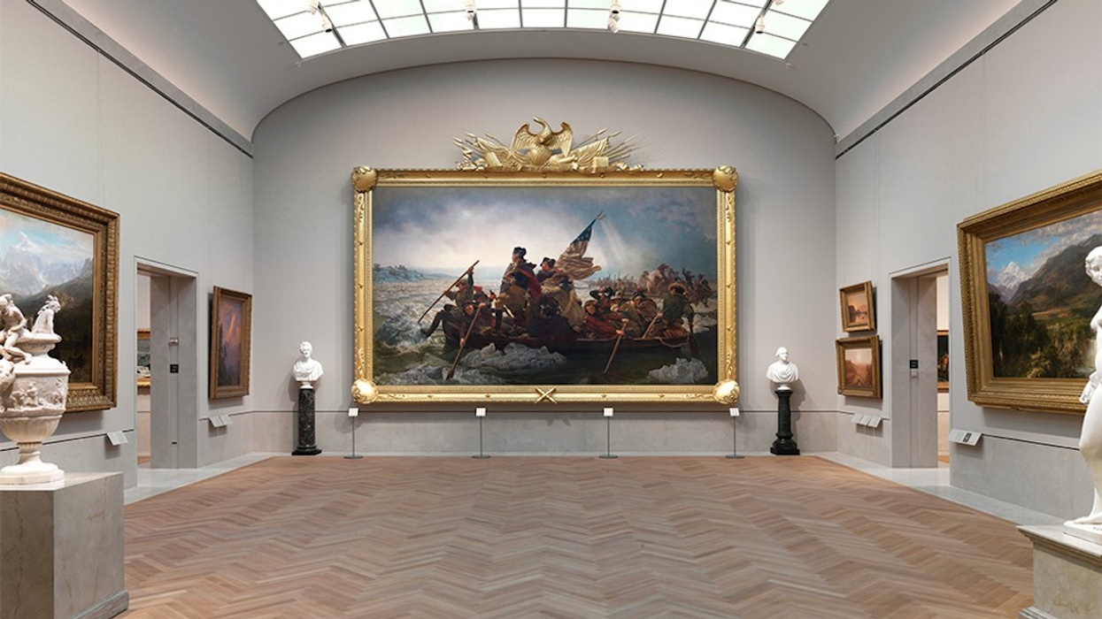 samsung frame TV met museum
