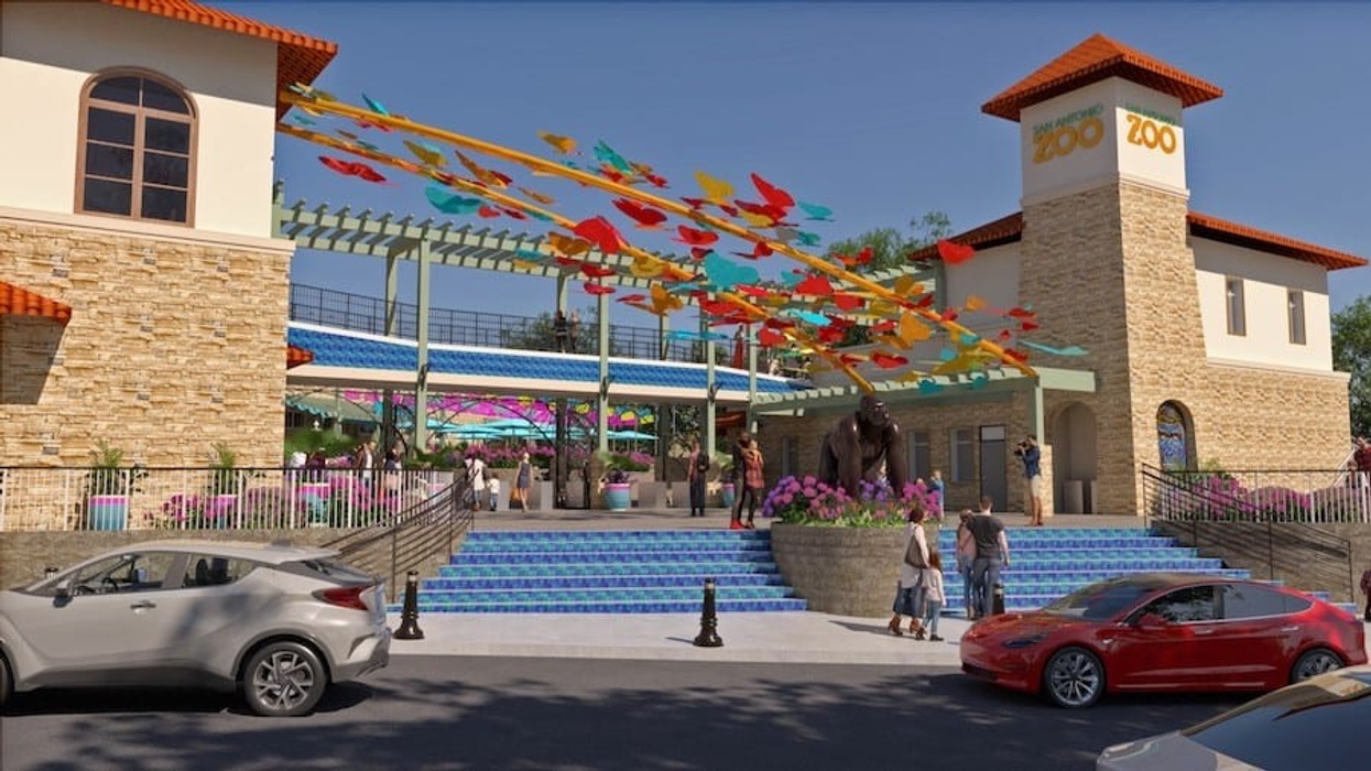San Antonio Zoo_Entry Rendering