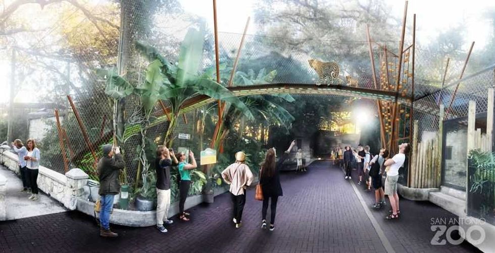 San Antonio Zoo rendering