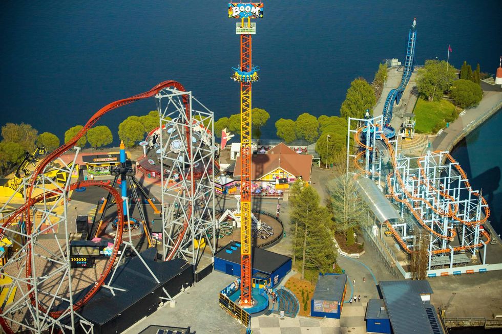 Särkäniemmi-Boom-tower-rides
