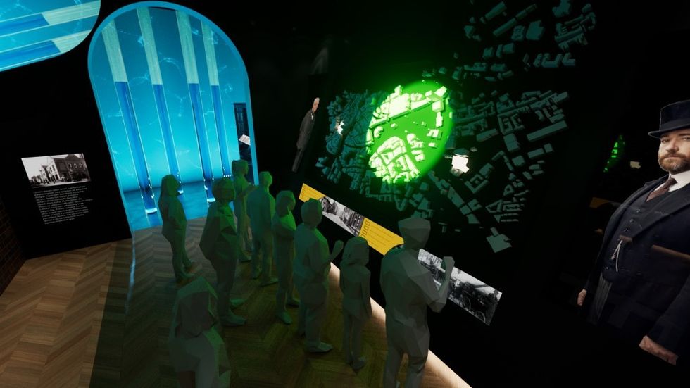 Sarner Burton upon Trent brewery experience render